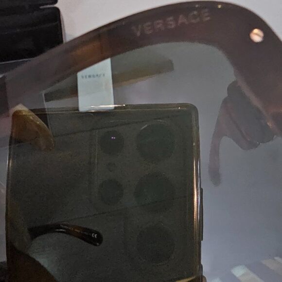 Versace Men's Havana Aviator 48 mm Sunglasses VE4391 531771 - Picture 6 of 16